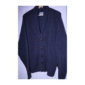 Soft cotton cardigan (Made in New England)